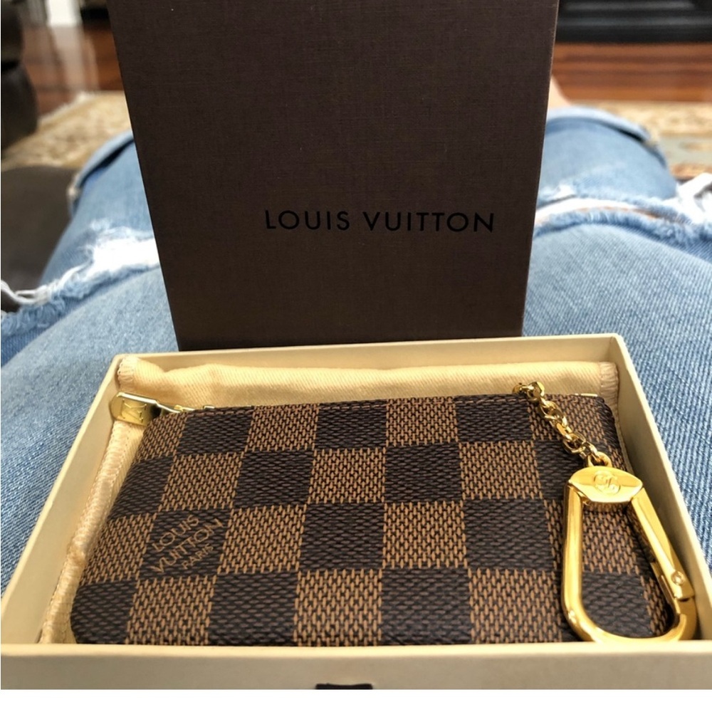 Louis Vuitton Checkered Key Pouch